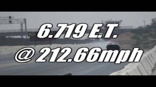 Chris Alstons 64 Chevy Nova 6 second run using Vortech Supercharger  SummitRacingcom [upl. by Thomasina11]