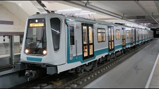 Sofia Metro  Софийско метро  Siemens Inspiro Sofia [upl. by Siddon]