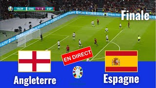 Angleterre vs Espagne en direct Finale aujourdhui Coupe dEurope Euro 2024 Simulation Gameplay PC [upl. by Clarissa36]