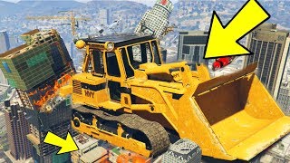 JOGANDO GTA 5 COM O MAIOR VEICULO DO MUNDO [upl. by Schaffel575]