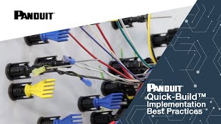 Panduit QuickBuild™ Implementation Best Practices [upl. by Jegger]