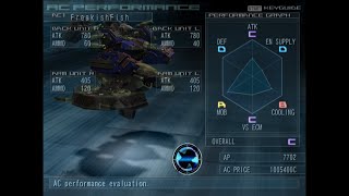 Armored Core AC Showcase  Freakish Fish AC Nexus [upl. by Ohara]