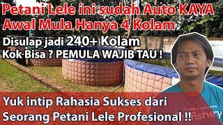 RAHASIA DIBALIK KESUKSESAN SEORANG PETANI LELE  OPERA [upl. by Auqenat]