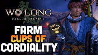 Early Game Farm For Cup Of Cordiality Tips In Wo Long Fallen Dynasty [upl. by Trahurn886]