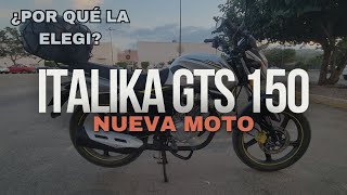 ITALIKA FT GTS 150 PRIMERAS IMPRESIONES MOTO NUEVA [upl. by Nehepts]