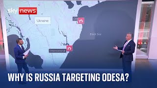 Ukraine War What do we know about the latest attack on Odesa [upl. by Neibaf]