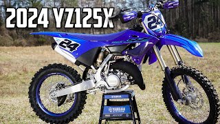 2024 YZ125X First Ride  Cycle News [upl. by Mcgaw806]