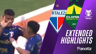 Fortaleza EC vs Cuiaba 10 I Game Highlights I Brasileirão 2024 [upl. by Adnof174]