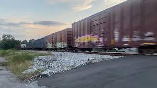 CSX M492 heads past Kingstree SC [upl. by Merry]