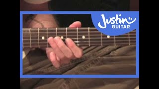 Johnny B Goode  Chuck Berry Songs Guitar Lesson ST318 How to play [upl. by Jeremias]