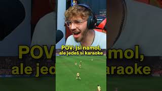 POV JSI NAMOL ALE JEDEŠ SI KARAOKE 🤣🎶 [upl. by Treharne]