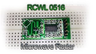 RCWL0516 Microwave Radar Sensor Arduino Distance Test and Review [upl. by Cristy524]