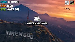 GTA V On I3 10105F GTX 1660S 6GB Ram 16GB  Test Game I3 10105F GTX 1660S 9 [upl. by Eiramait]