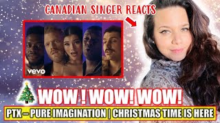 🎄PTX Christmas Music Reaction  Pure Imagination  Christmas Time is Here ptxreaction [upl. by Catarina]