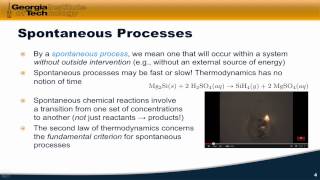 Spontaneous Processes and Chemical Potential  OpenStax Chemistry 2e 161 [upl. by Elnar125]