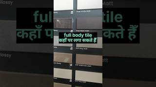 full body tiles design Full body tile Elevation tile shortfeed shortvideo shorts [upl. by Anitsrhc]