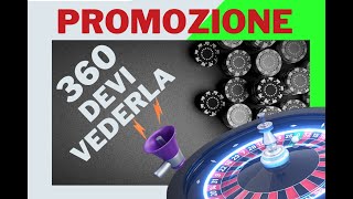 Promozione 360 bot roulette con ia Intelligenza Artificiale 2024 [upl. by Aelyk]