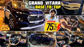 Grand Vitara Sigma Base to Top Modified From Gazipur UP ✅ Grand Vitara Base to Top [upl. by Assirehs]