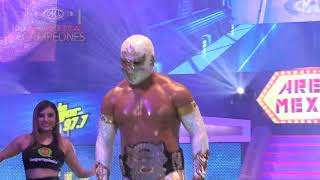 CMLL  MÍSTICO C VS RUGIDO R ARENA MEXICO  300922 [upl. by Lynea925]