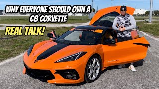 Why All Car Enthusiasts Should Own A C8 Corvette  Owning A C8 Corvette  C8 Corvette Cost  Expense [upl. by Atinad]