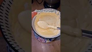 sauce fromagère fait maison sauce fromage cheese shortvideo [upl. by Ecart]