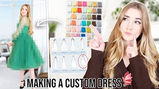 is Lunsscom custom dresses legit I DESIGNED A DRESS [upl. by Jonathan534]