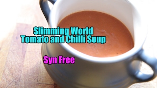 EASY Slimming World Soup  Tomato and Chilli  SYN FREE [upl. by Rooker]