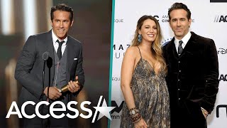 Ryan Reynolds Calls Blake Lively amp Daughters My Heart My Hope My Happiness In Heartfelt Speech [upl. by Nabal]