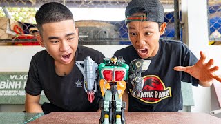 NERF GUN GAO RANGER REVIEW SIÊU NHÂN GAO nerf nerfgun nerfwar sungnerf xshot igaming car rc [upl. by Brendan306]