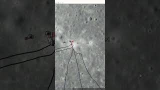 Where did Apollo 15 LM land on the Moon shorts [upl. by Hplodur]