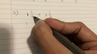 How to add fraction numbers  same denominator  different denominator  Easy method in Hindi [upl. by Cohby]