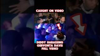 Video of GERVONTA DAVIS getting harassed by P DIDDY at a party boxing boxeo shorts [upl. by Tyoh912]