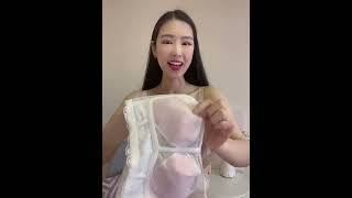 Breathable Sexy Back Close Lace Bra 背扣性感蕾丝内衣 [upl. by Uzzia]