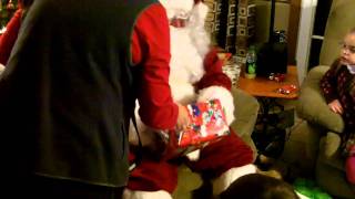 Santa Claus visits the Eldridge House [upl. by Enyaw]