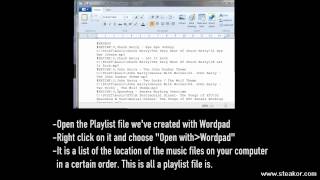 Playlists m3u m3u8 Tutorial on what they are  how to create  edit and use them [upl. by Hannahc]