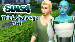 THIEF CHALLENGE • 81  Schwanger vom Alien  Lets Play Die Sims 4 [upl. by Dlnaod]