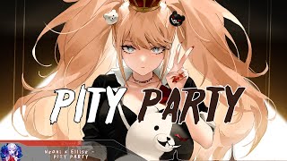 Nightcore  Pity Party  Lyrics [upl. by Aitak]