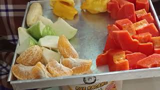 mukbang fruits 😊 mukbangcommunity mukbang mukbanglovers asmr satisfying buah fruit fyp food [upl. by Steward]