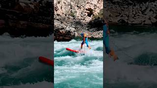 SUP слалом  WW SUP Дагестан supadventure paddleboarding suplife travel dagestan [upl. by Lorie]