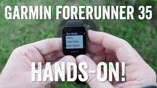 Handson Garmin Forerunner 35 Features Overview [upl. by Estus]