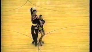 1996 Billy Crowder and April Corley  World Class Pairs Short Program [upl. by Clay15]