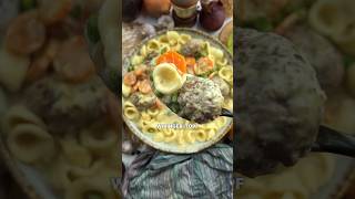 Orecchiette Pasta im Wikinger Topf Style🔥 pasta shorts [upl. by Hull162]