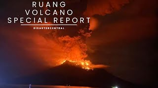 🔴 SPECIAL REPORT  Ruang Volcano Erupts [upl. by Ashil900]