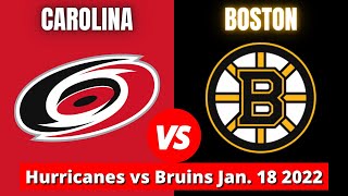 Carolina Hurricanes vs Boston Bruins  Live NHL Play by Play amp Chat [upl. by Maccarone]