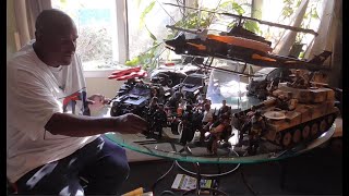 GI JOE Classified DRAGONFLY helicopter entire collection [upl. by Fransen495]