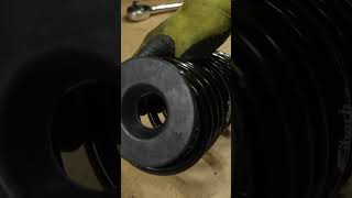 NEW Rear coil spring replacement FAST  MK6 GTI carrepair vw [upl. by Esylle]