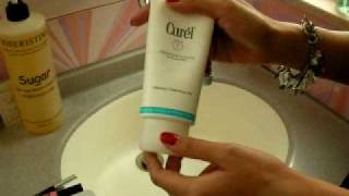 Product Review  Curel Makeup Cleansing Gel [upl. by Tongue537]