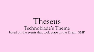 Theseus – Technoblades Theme based on the events that took place in the Dream SMP [upl. by Jacqui]