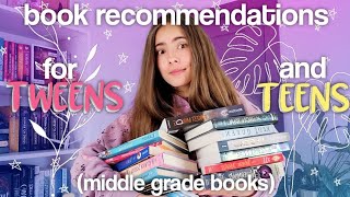 Book Recommendations for TWEENS and TEENS  middle grade books [upl. by Palla]