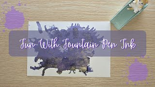 Fun with Fountain Pen Inks [upl. by Raddie]